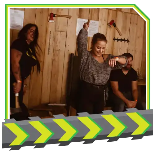 Axe throwing experience